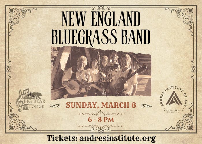 New England Bluegrass Band Concert to Raise Funds for Andres Institute of Art