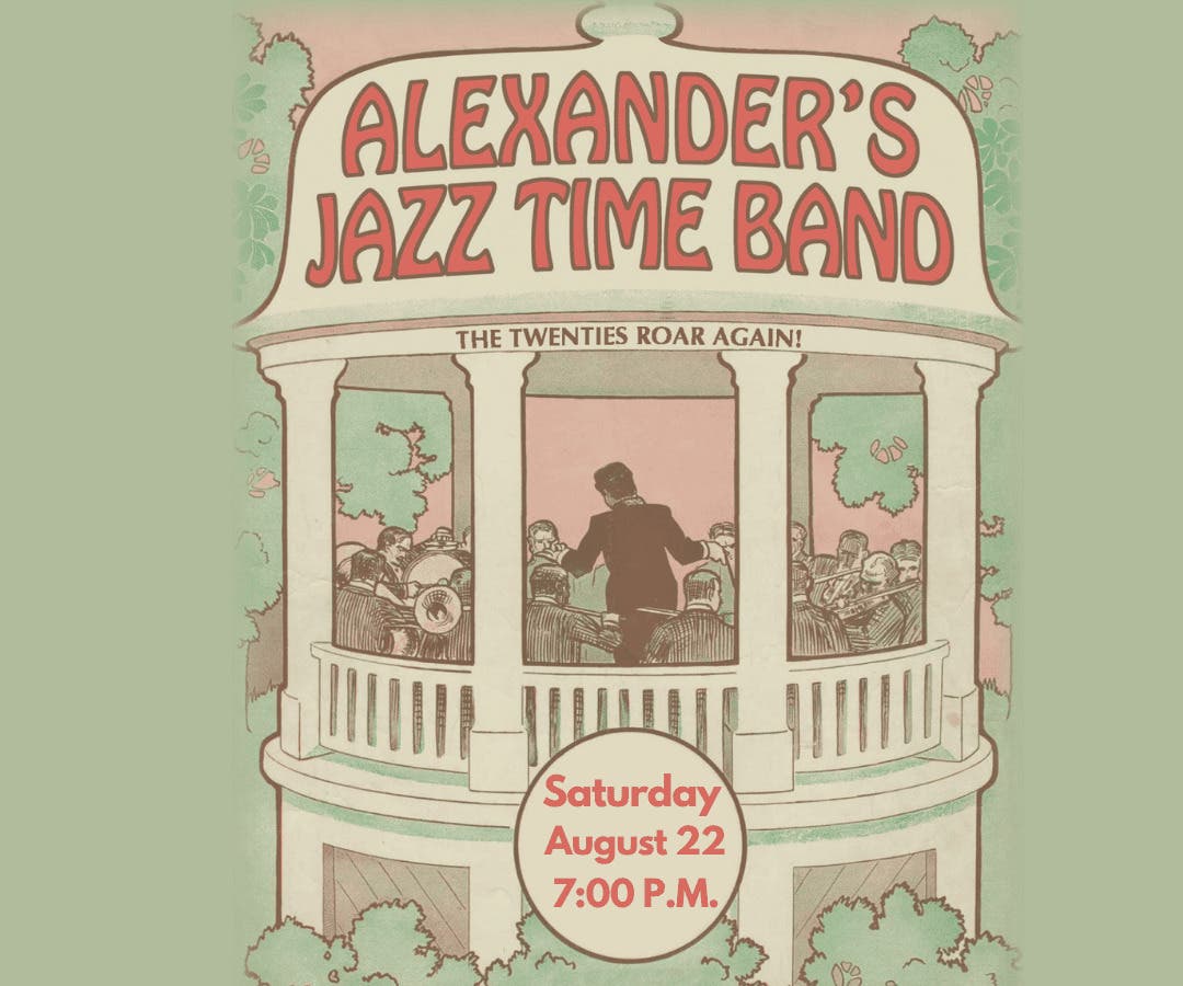 Alexander's Jazz Time Band Concert to Raise funds for the AIA