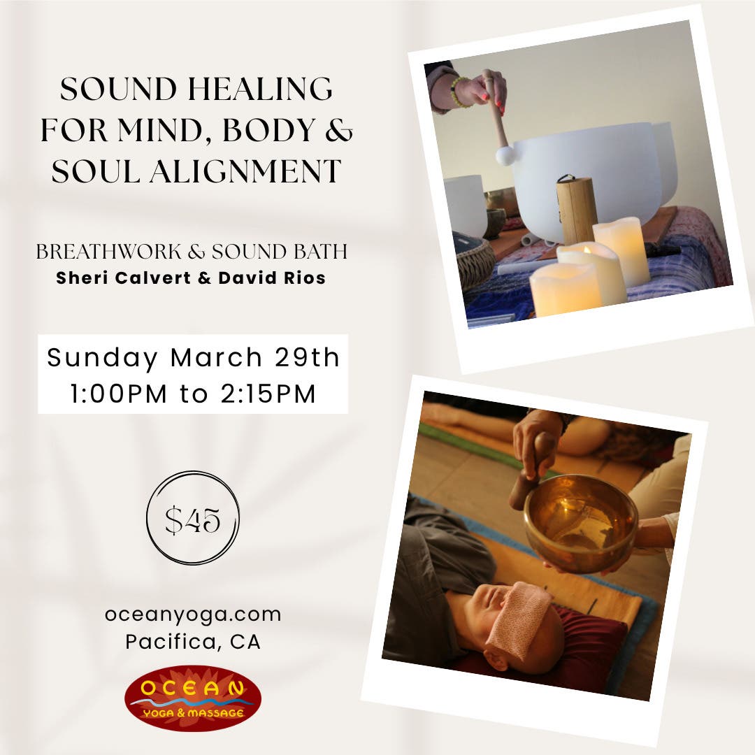 Mar 29 | Breathwork & Sound Bath Journey | Pacifica, CA Patch