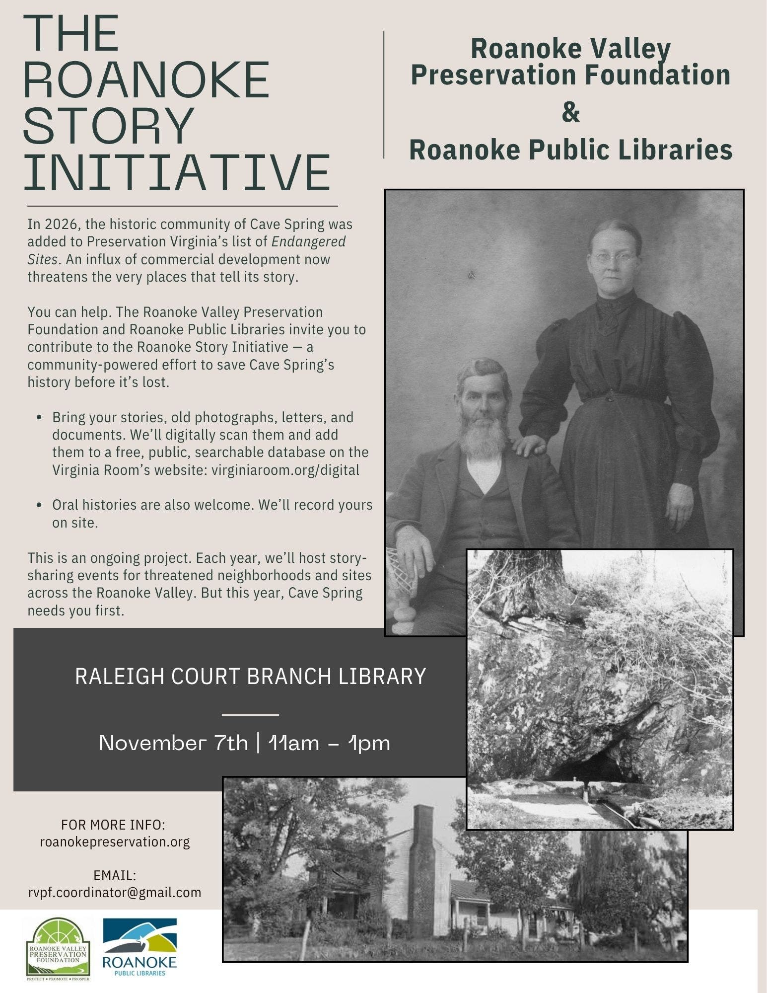 Roanoke Story Initiative 