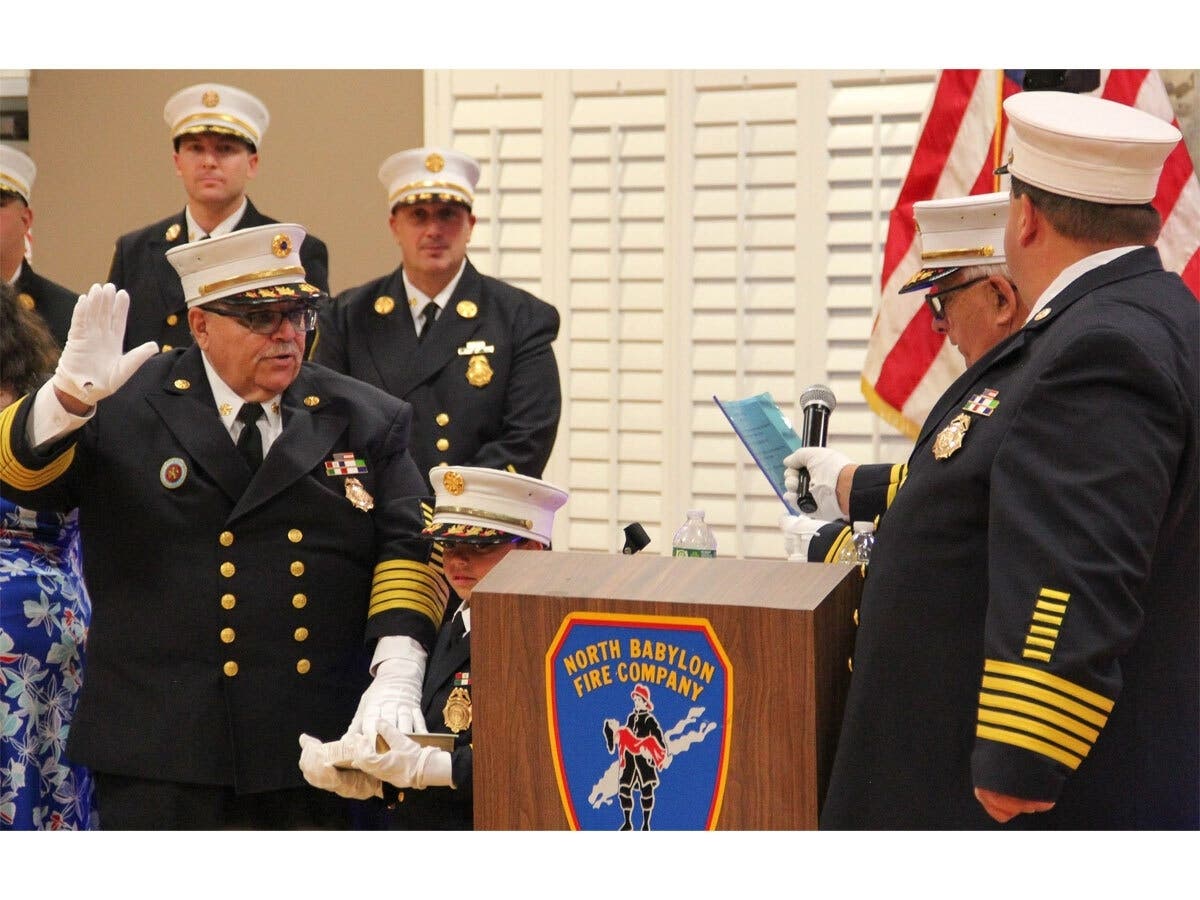 Babylon Fireman Named President Of NYS Association Of Fire Chiefs