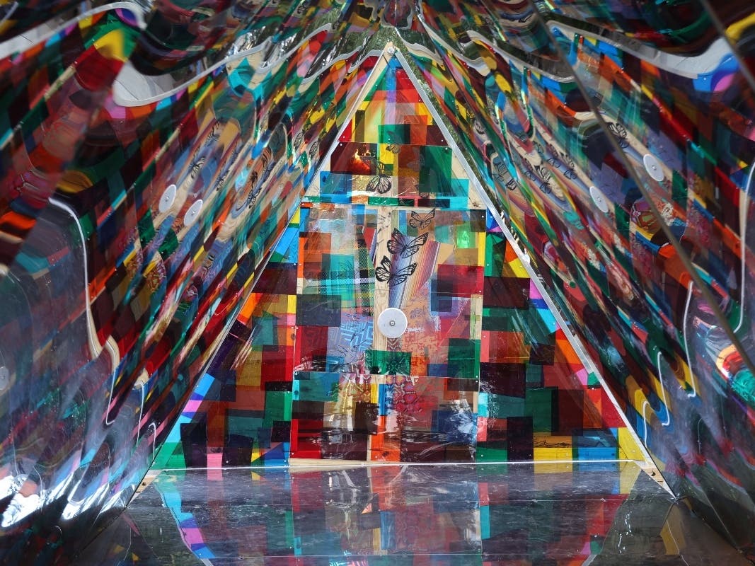 Interactive Kaleidoscope Installation Opens In Lower Manhattan