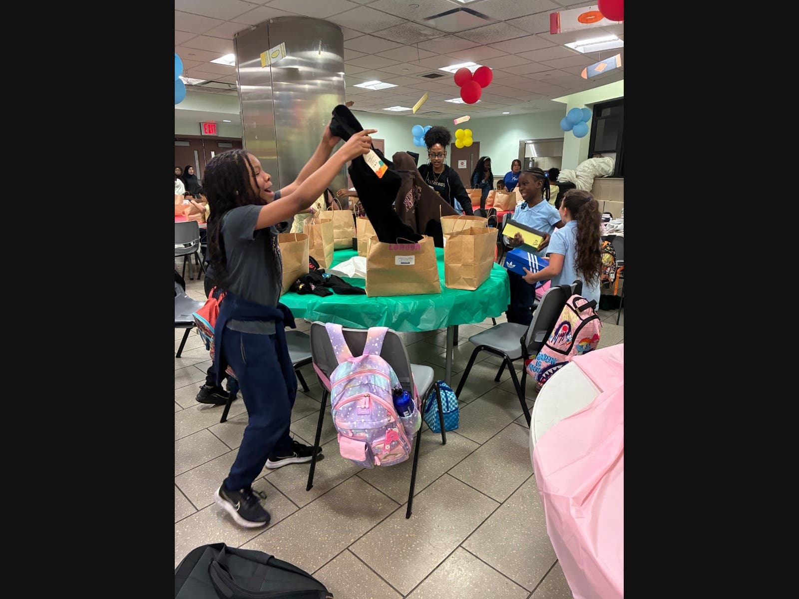 Coney Island Students Receive School Clothes Through Clothing Drive: See Photos