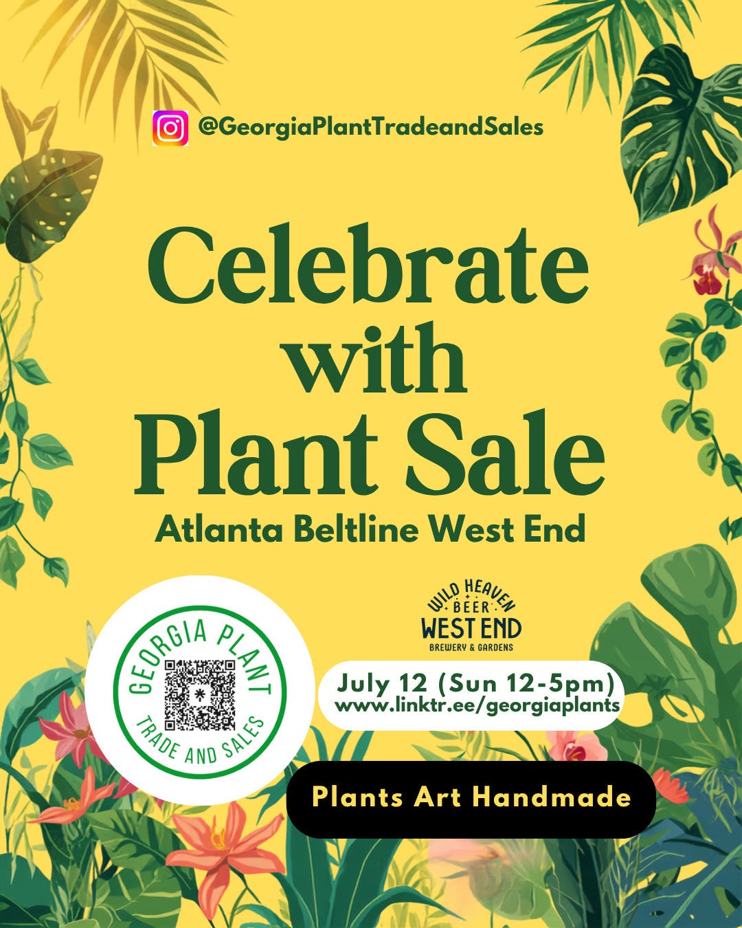 Celebrate with Plant Sale