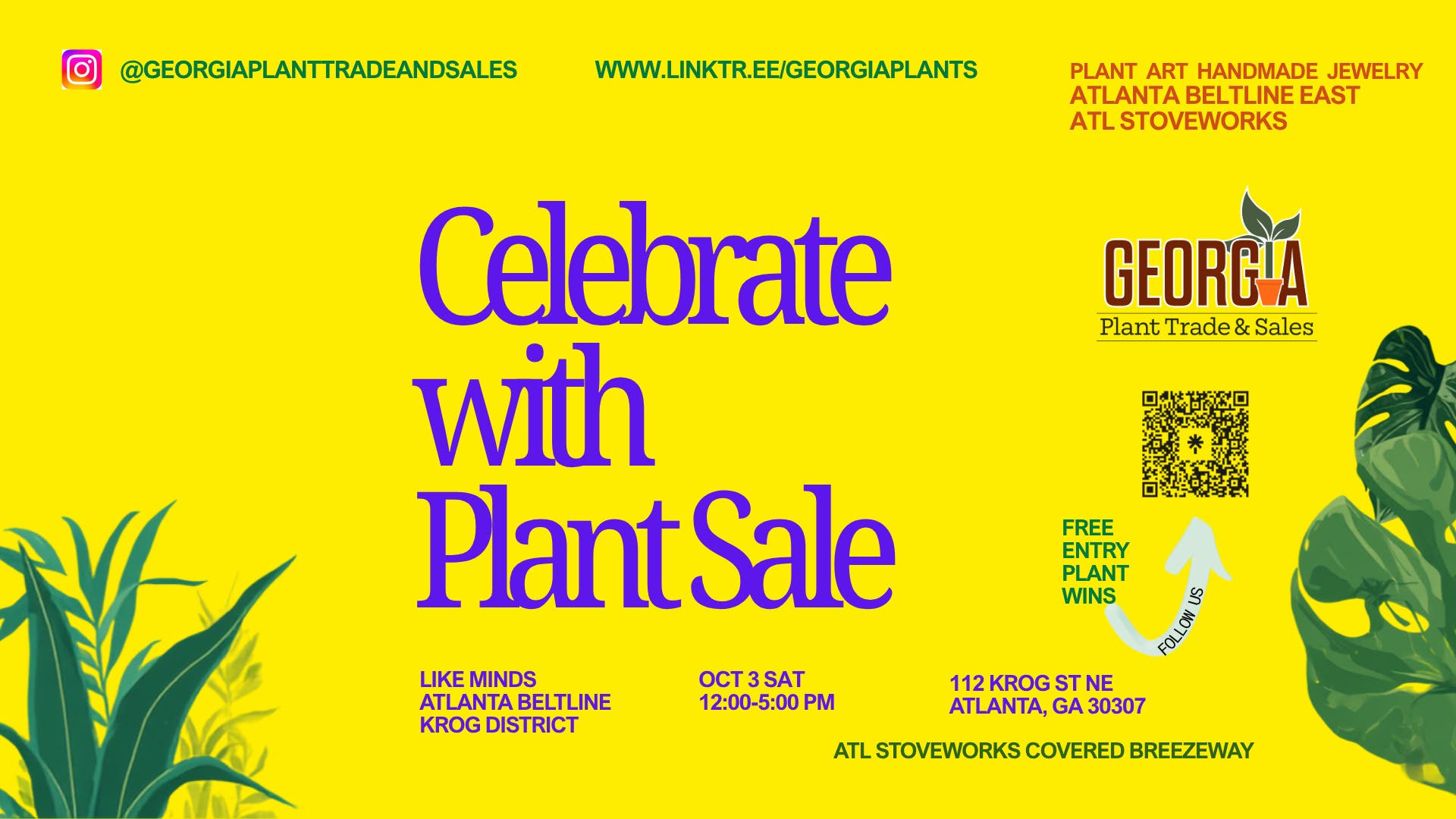 Celebrate with Plant Sale