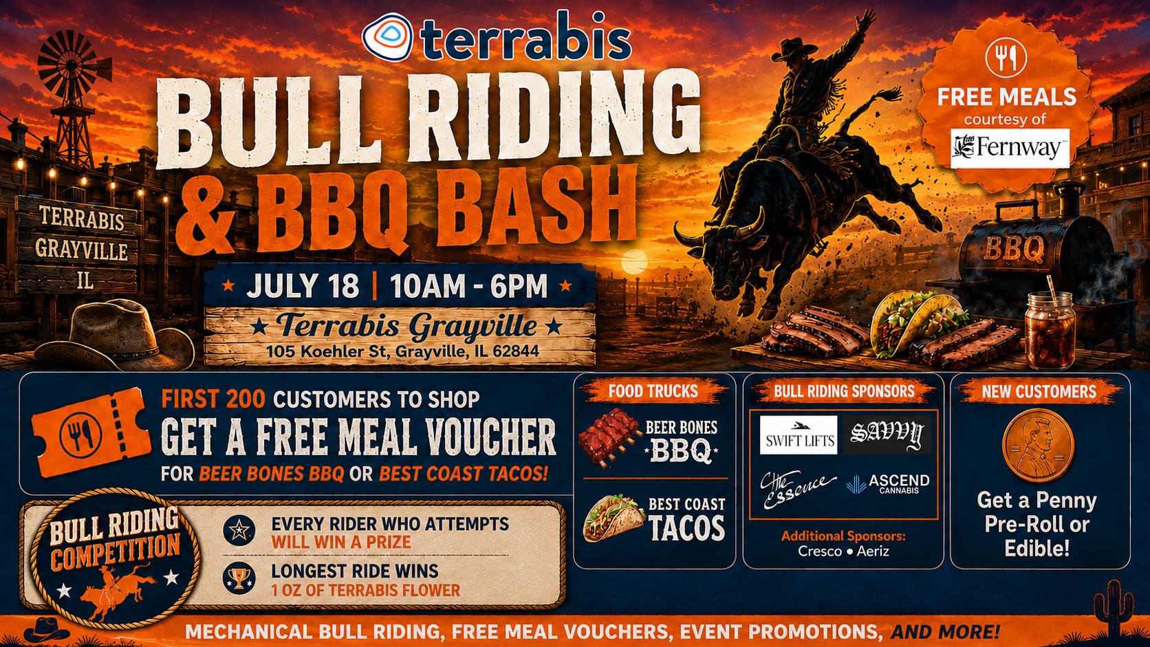 Terrabis Bull Riding & Bbq Bash