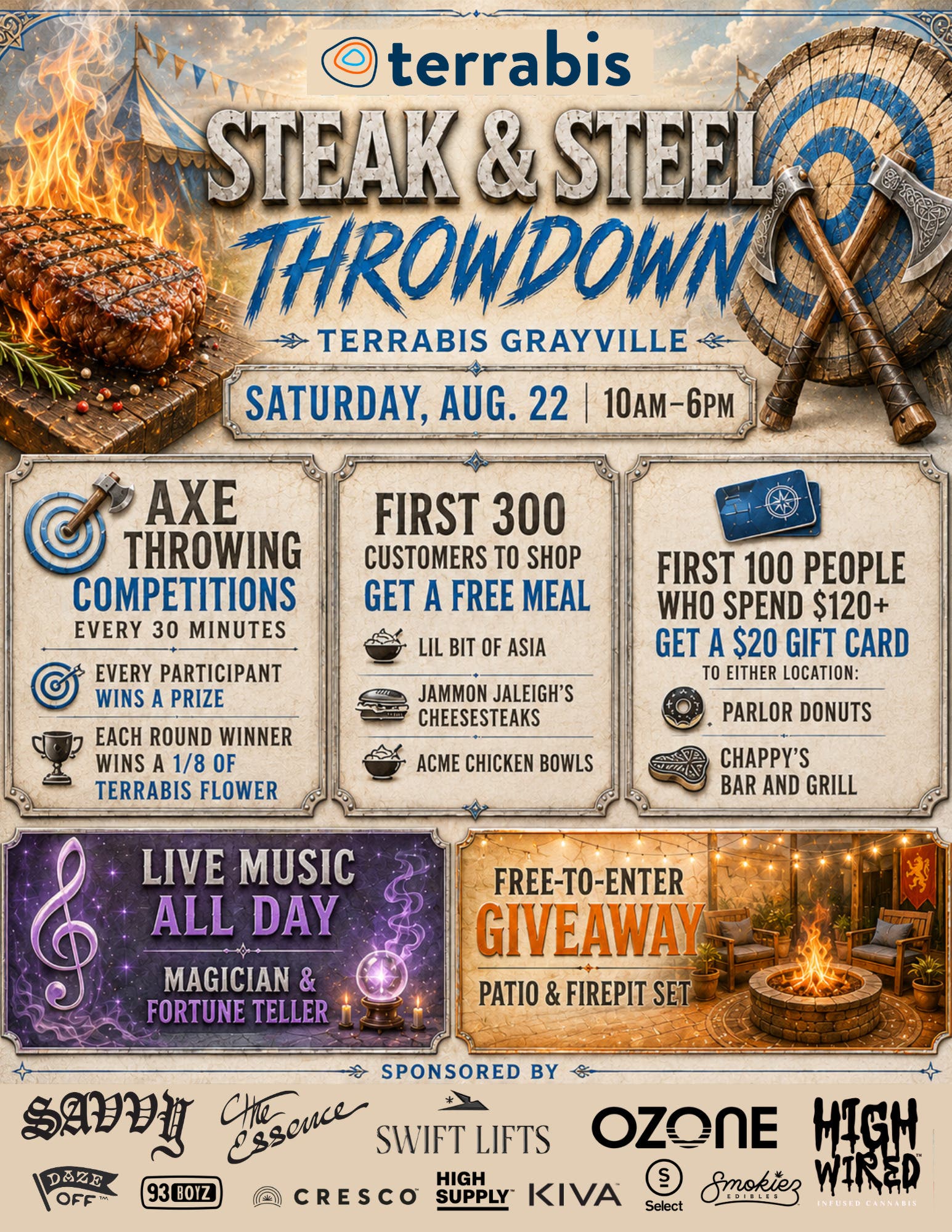 Steak & Steel Throwdown