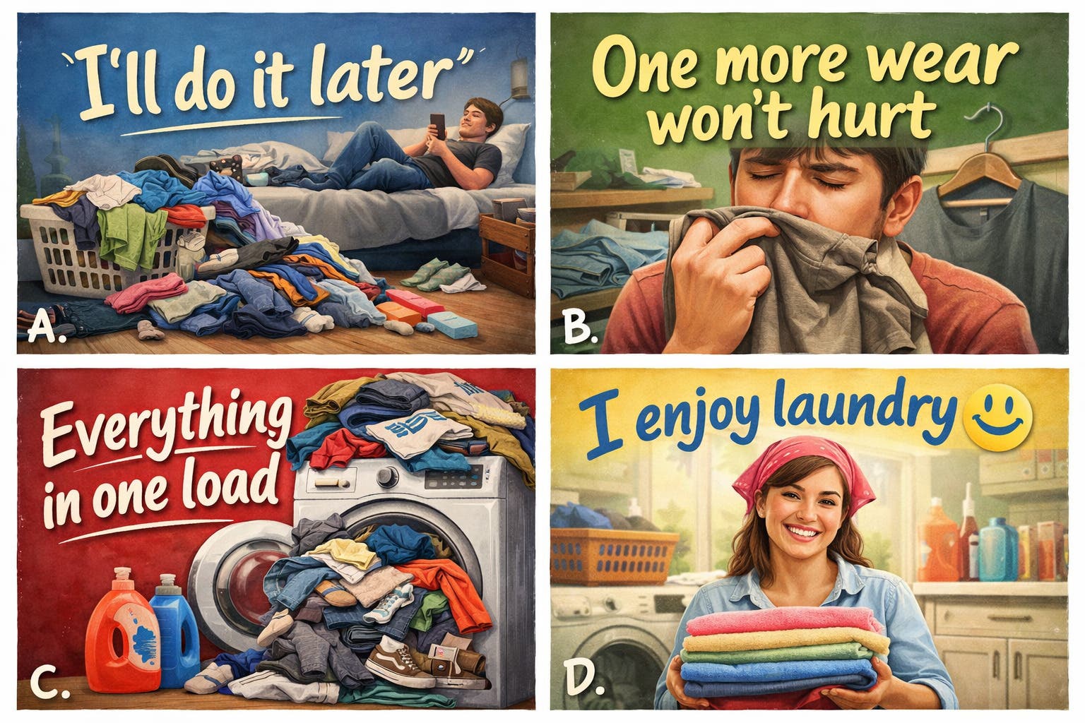 Be honest… which one are you?