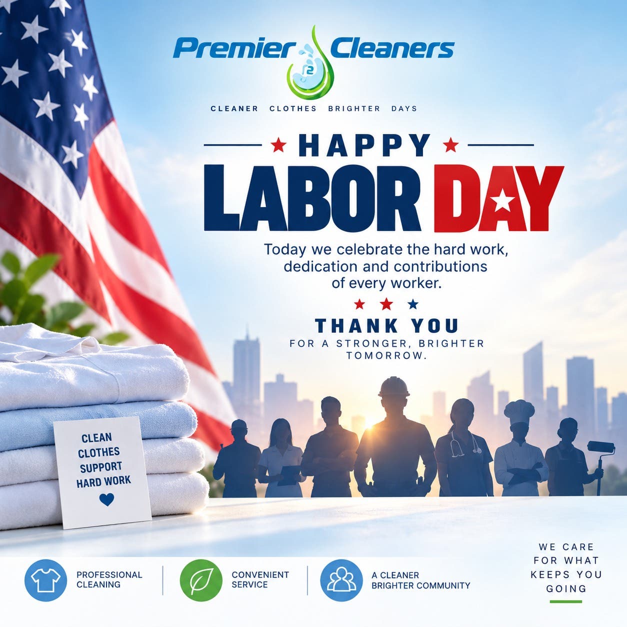 Happy Labor Day! ❤️💙