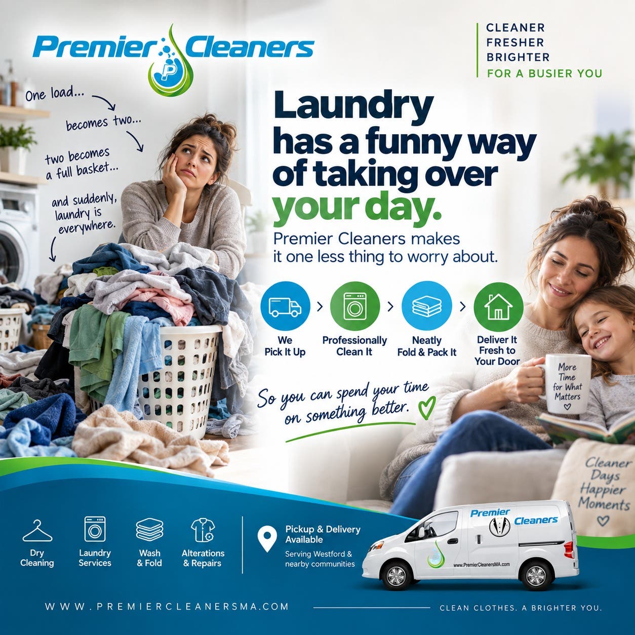 Laundry has a funny way of multiplying.