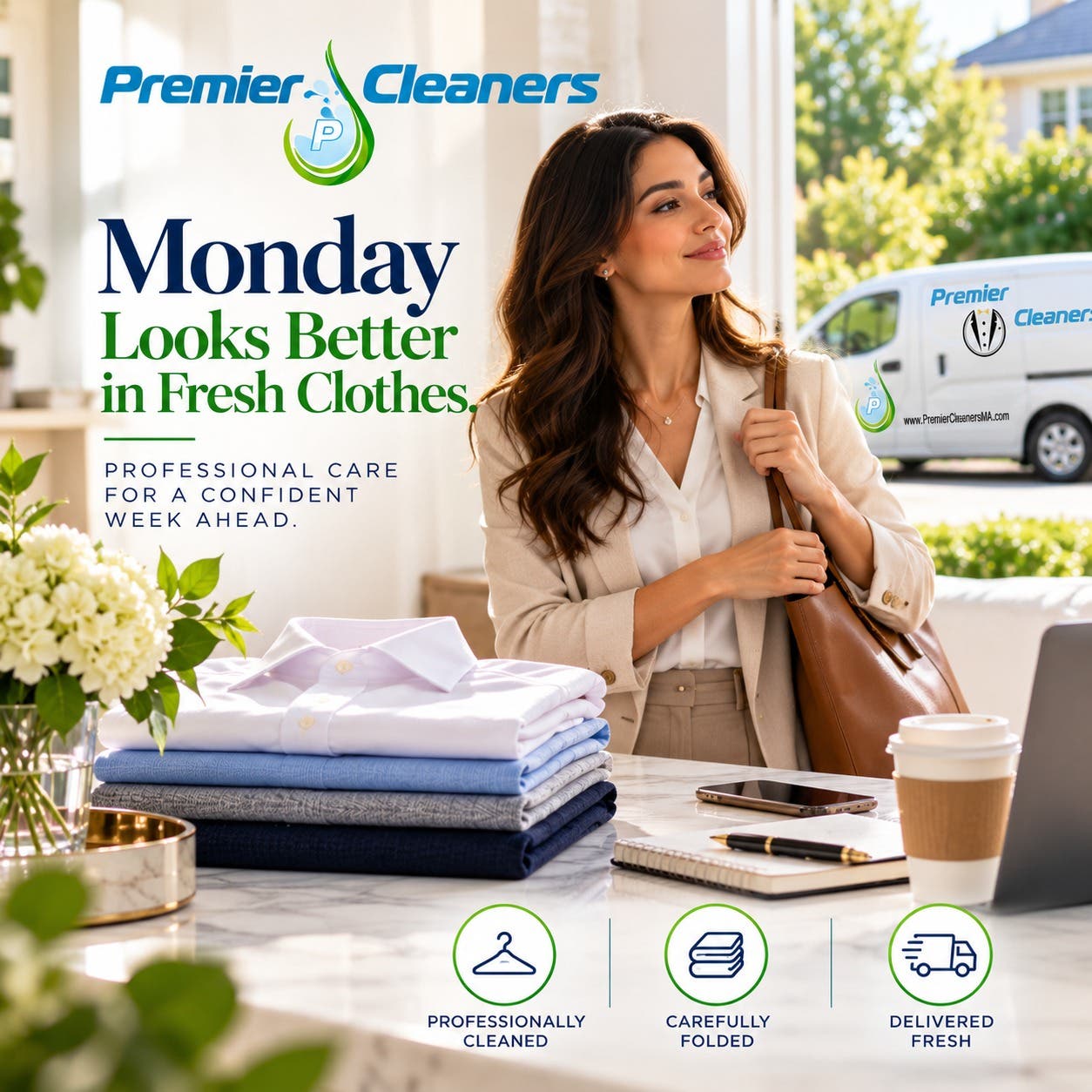 Monday feels a little easier when your clothes are already fresh, clean, and ready to go. ✨