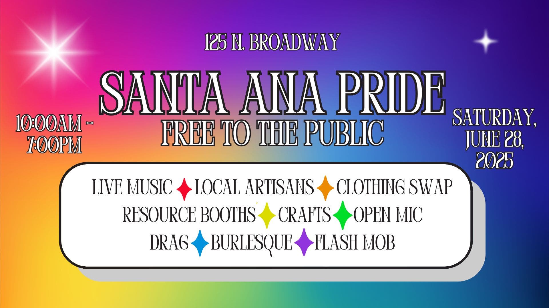 Santa Ana Pride 2025
