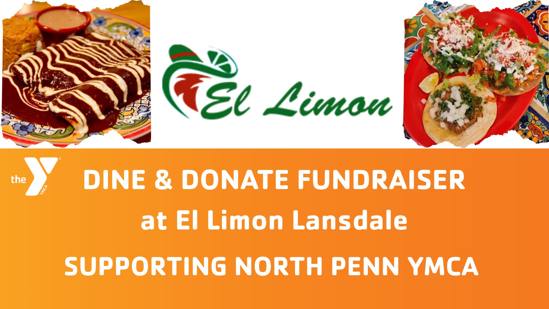 Dine & Donate at El Limon Lansdale to Support North Penn YMCA