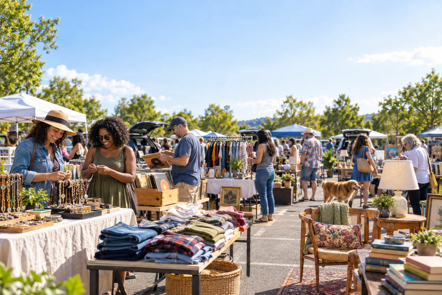 Pacheco Community Center's Parking Lot Rummage Sale