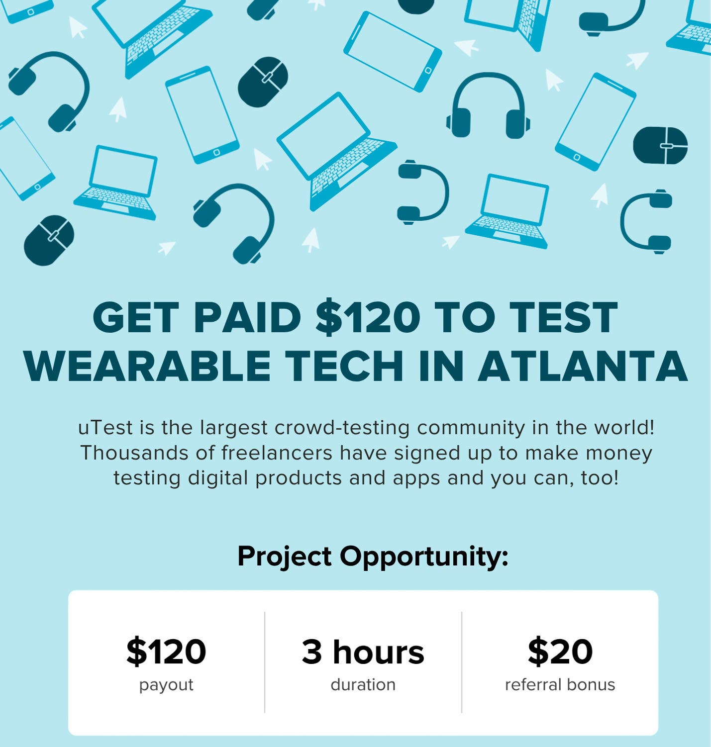 Test Tech, Unlock Earnings! ($120) (Atlanta, GA)
