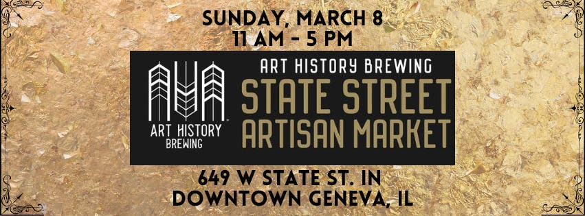 State Street Artisan Market at Art History Brewing