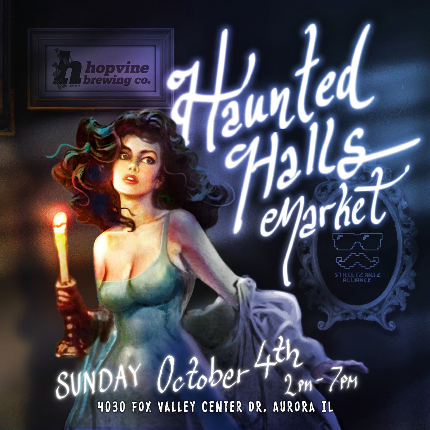Hopvine's Haunted Halls Market
