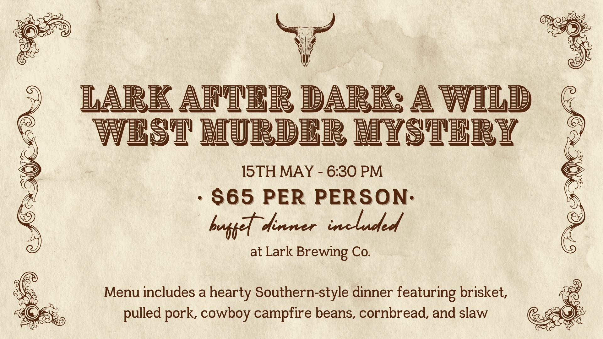 Lark After Dark: A Wild West Murder Mystery