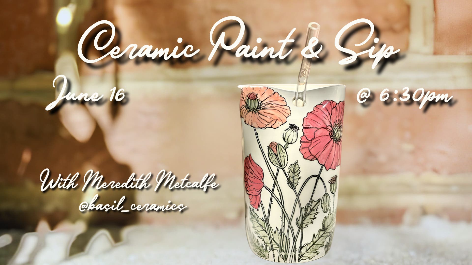 Ceramic Paint & Sip