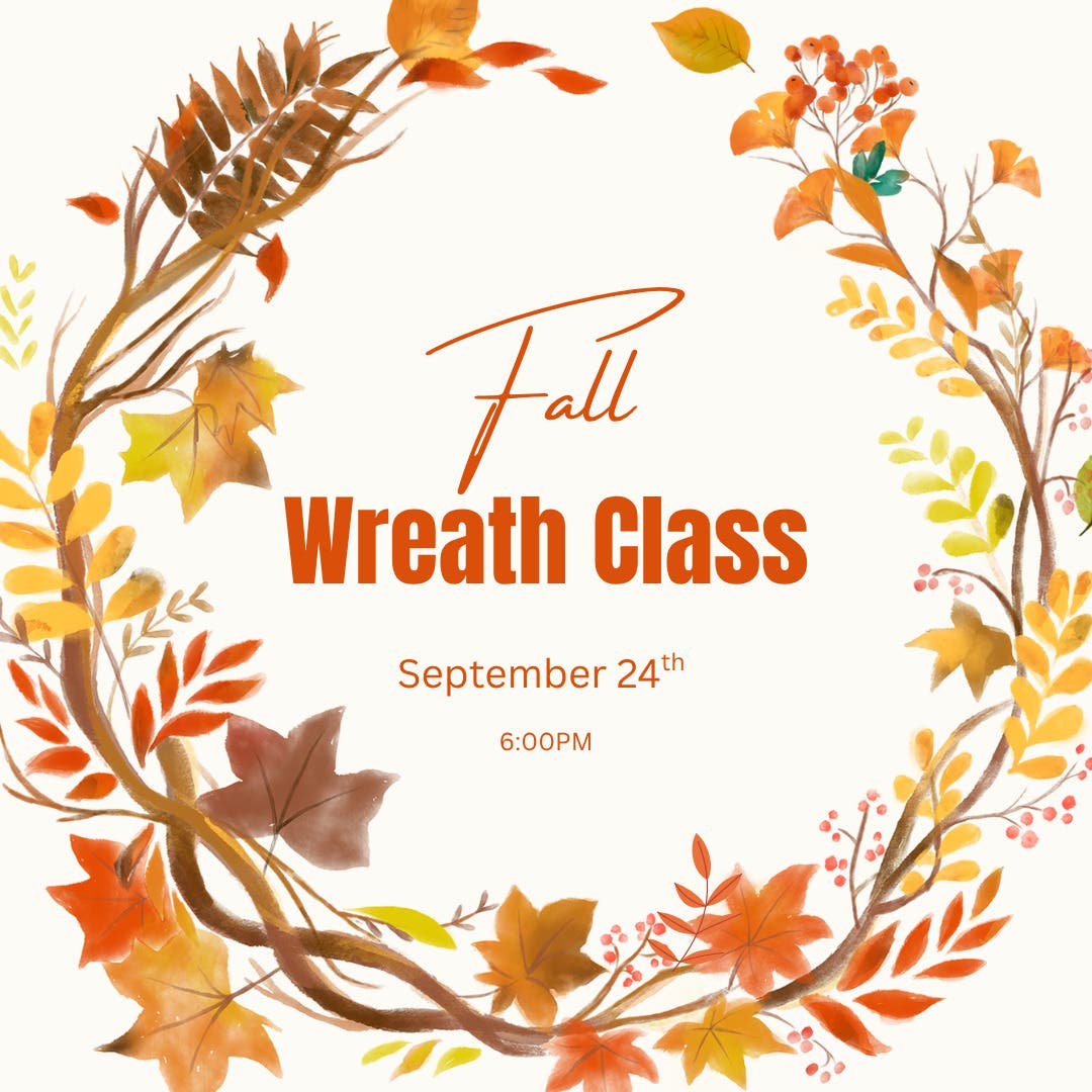 Fall Wreath Class