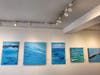Art on display by Vian Borchert at the Watergate gallery
