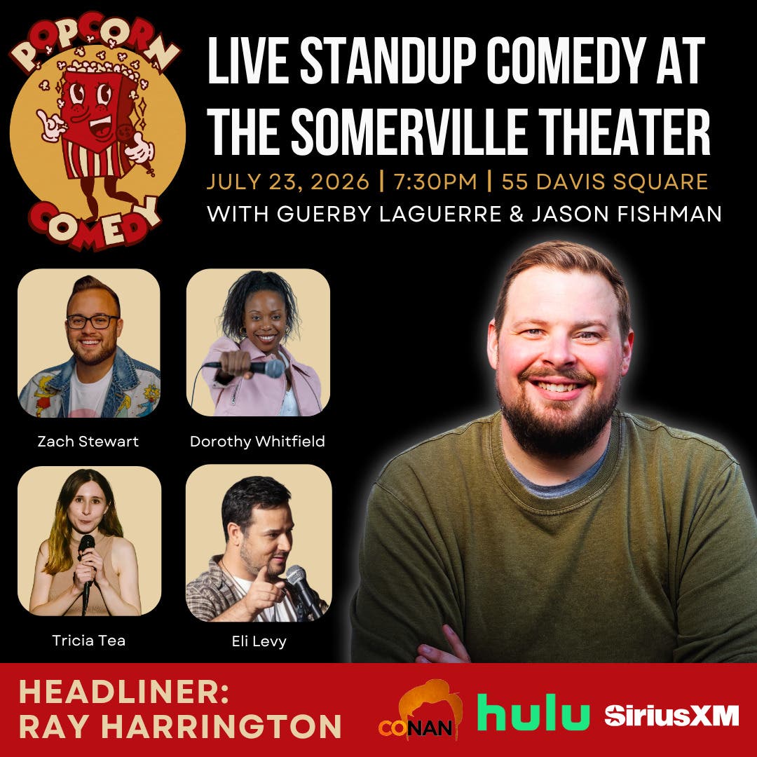 Popcorn Comedy with Ray Harrington (Conan, Hulu)