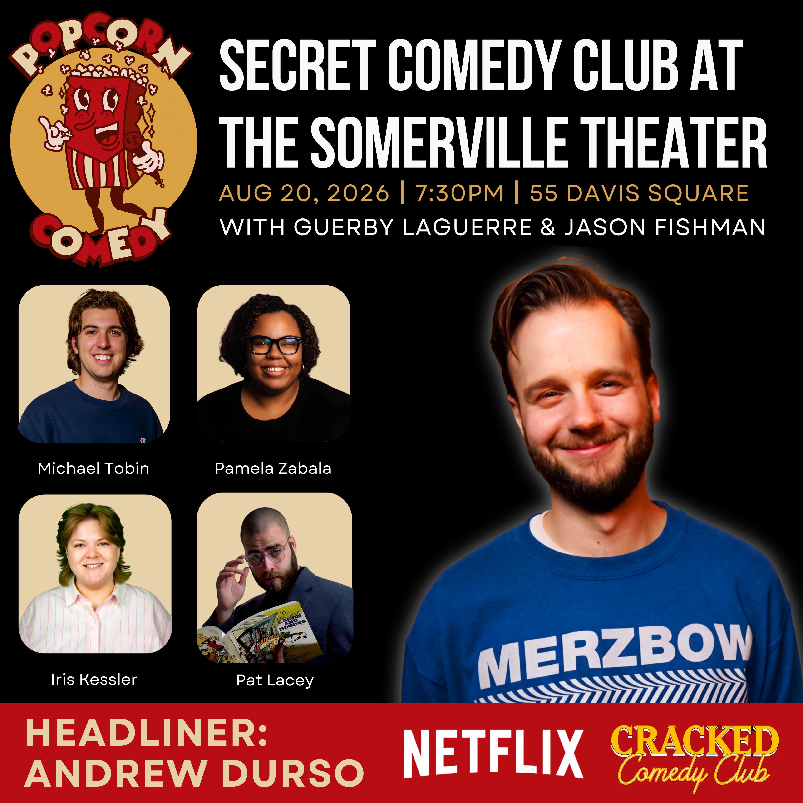 Popcorn Comedy with Andrew Durso (Netflix)