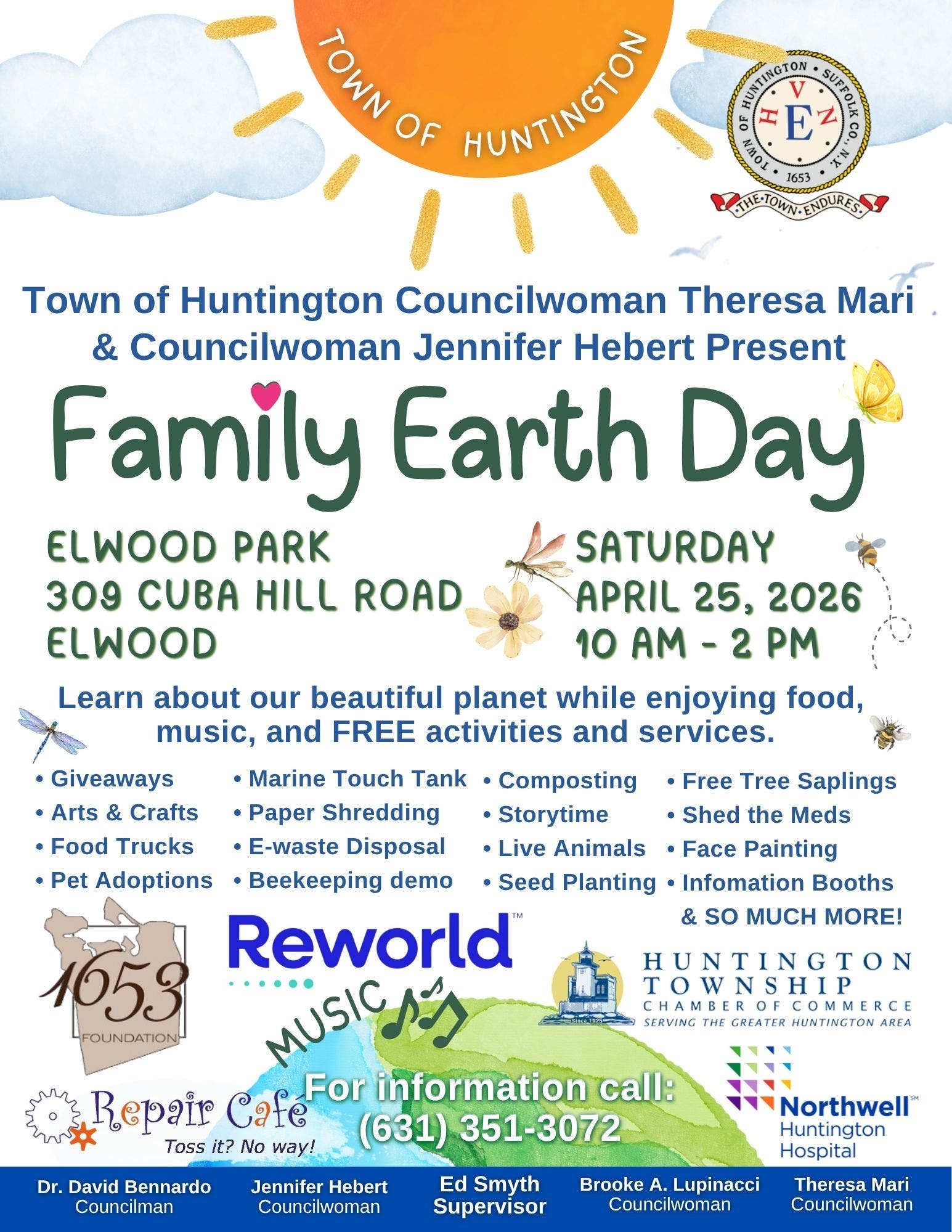 Town of Huntington, Family Earth Day