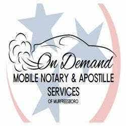 On Demand Mobile Notary & Apostille Services