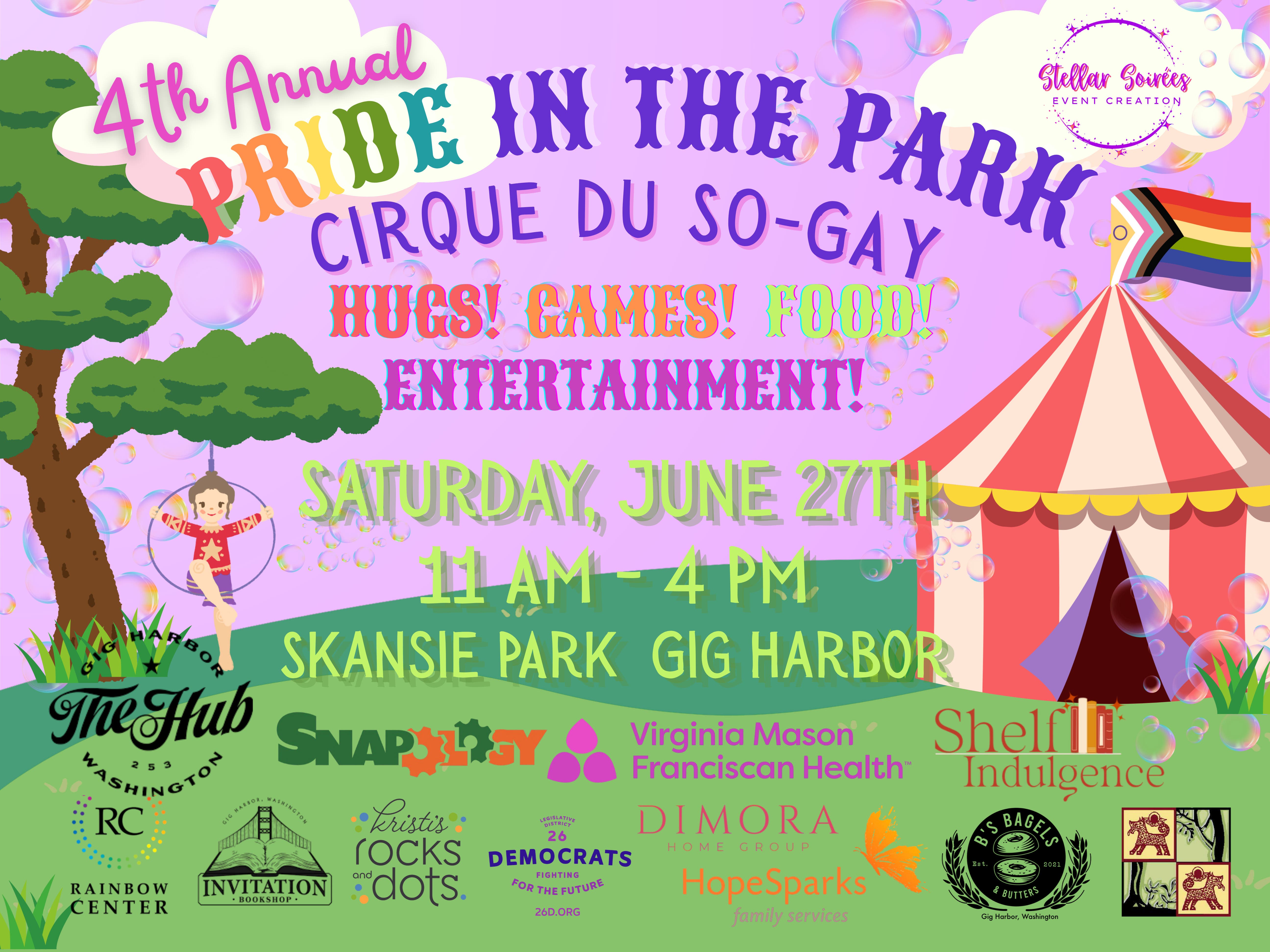 4th Annual Pride in the Park - Gig Harbor