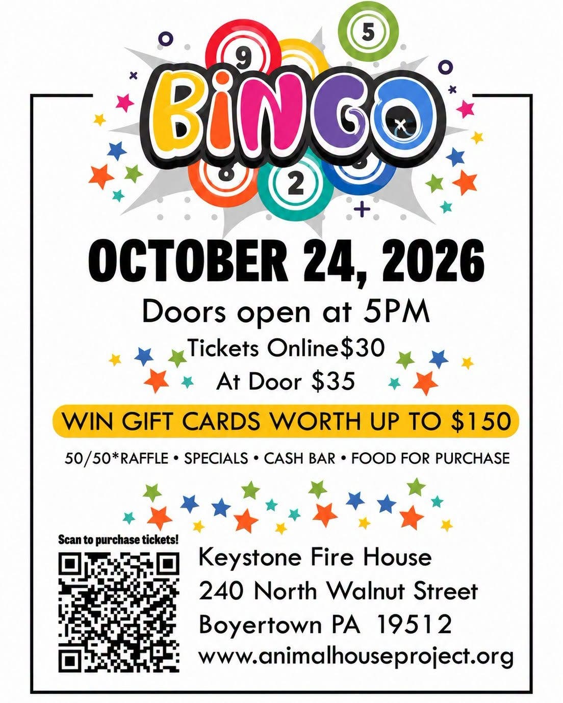 Gift Card Bingo is Back!!