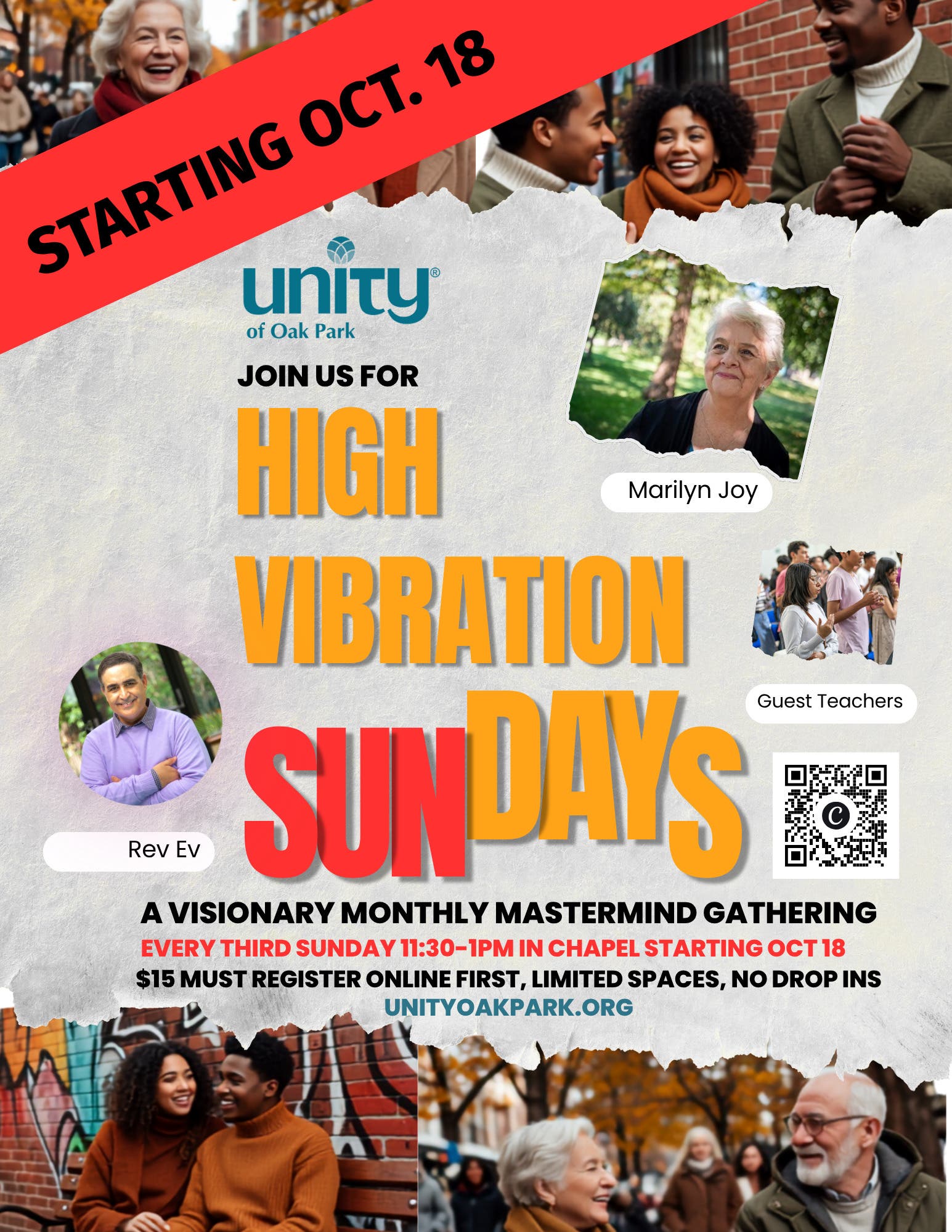 Monthly Mastermind Group - Raise your Vibe - Every Third Sunday 11:30am