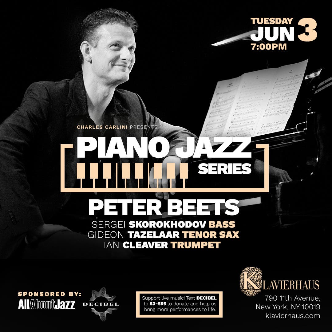 Piano Jazz Series: Peter Beets