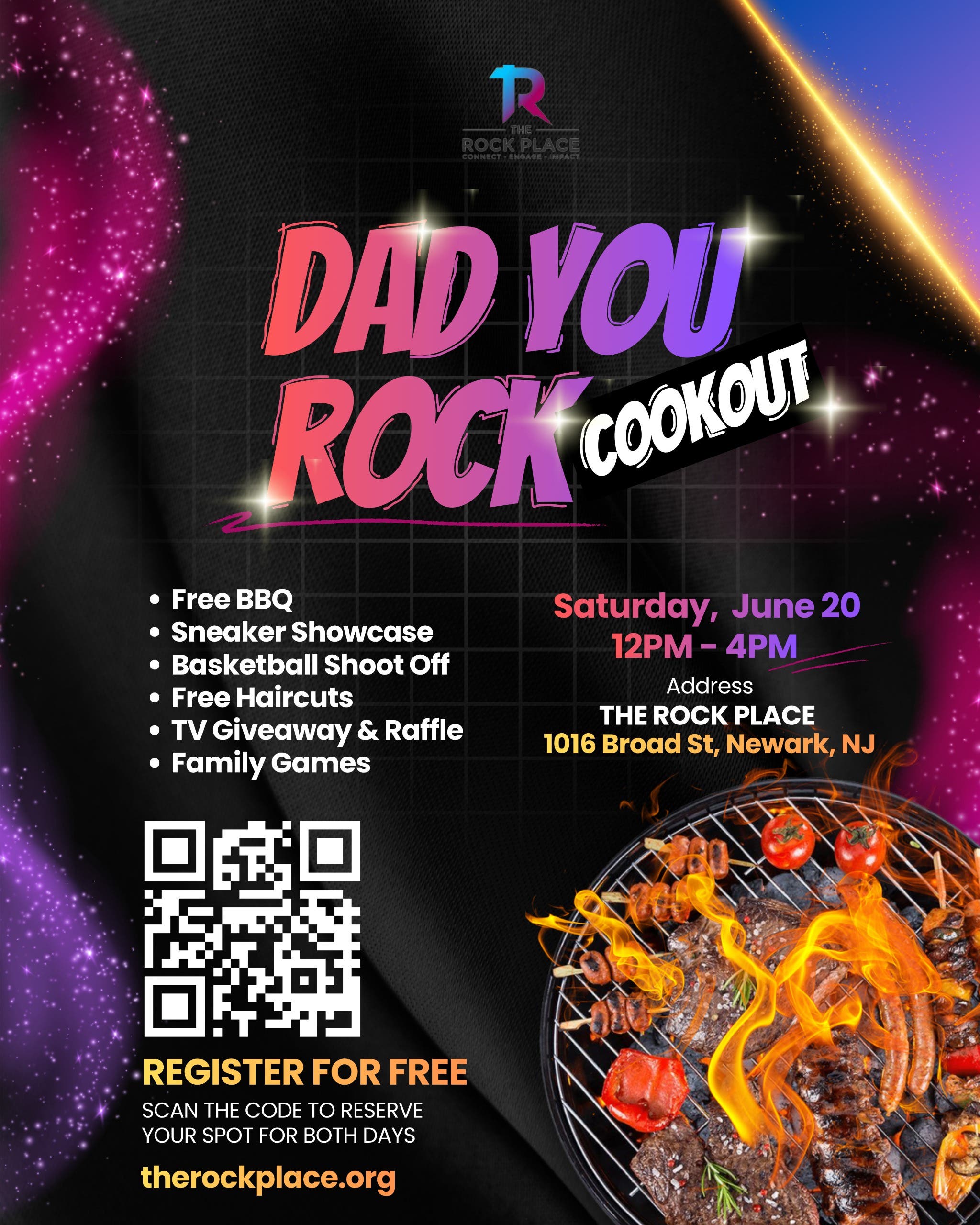 FREE Father's Day BBQ Cookout! Weekend Celebration Day 1!