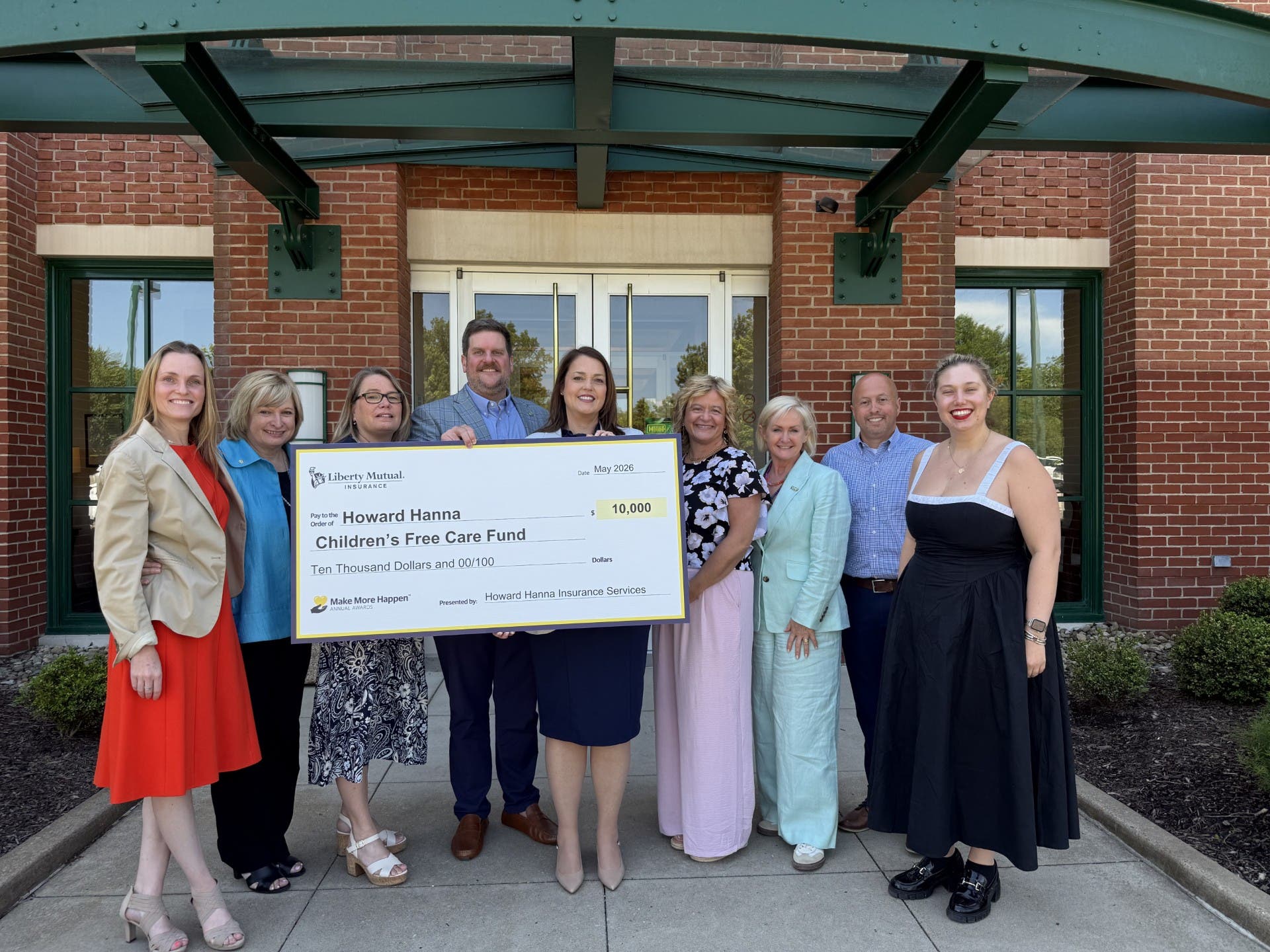 $10,000 Donation Awarded to Local Non-Profit Supporting Ill Children