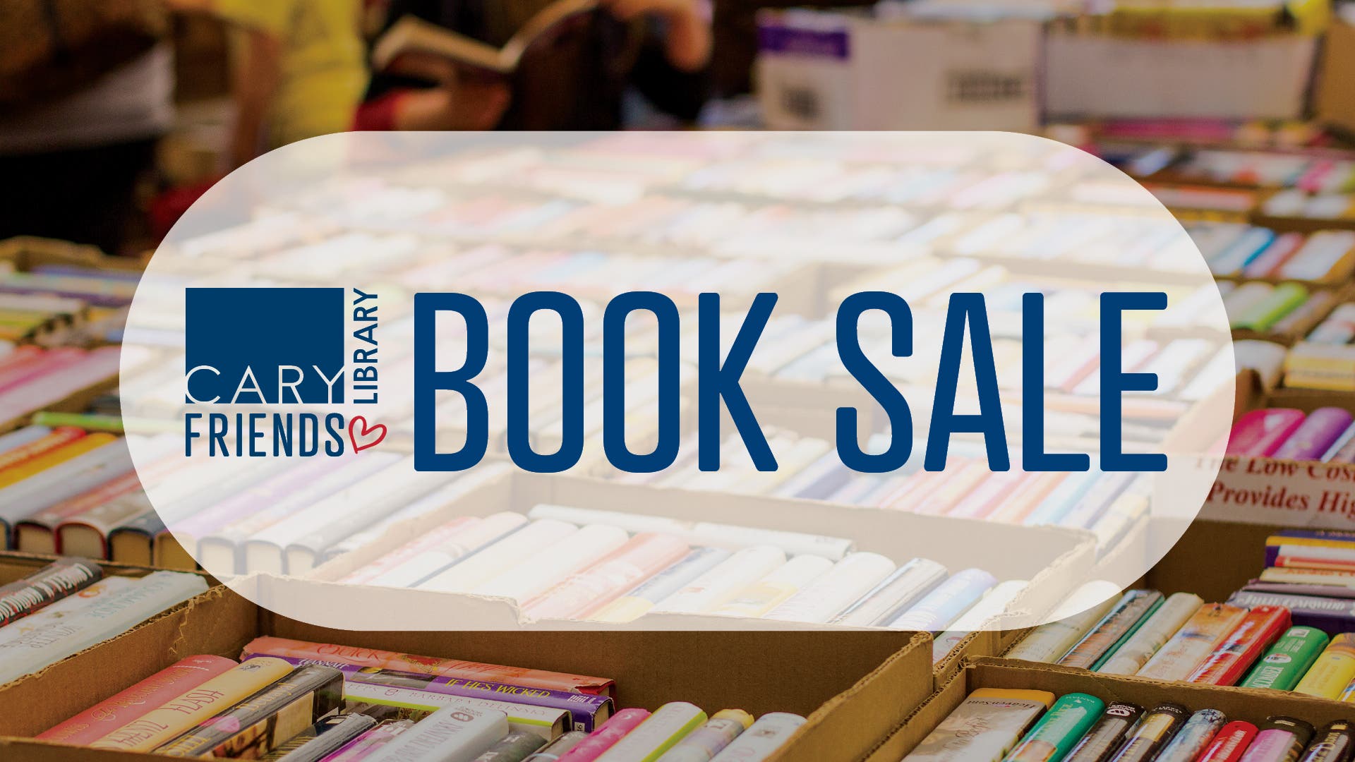 May 5 | Friends of Cary Library Spring Book Sale | Lexington, MA Patch