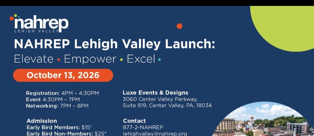 Nahrep Lehigh Valley Launch: Elevate, Empower, Excel
