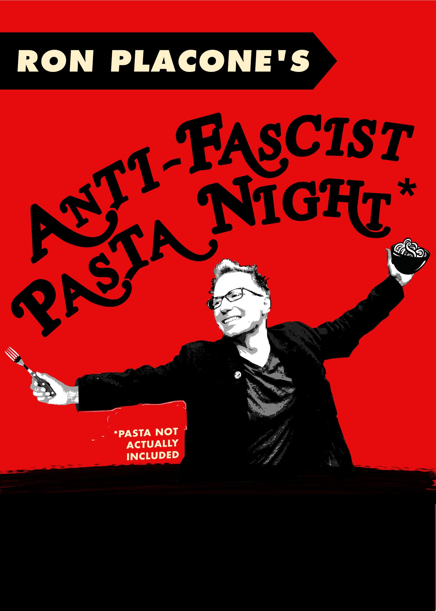 Ron Placone’s Anti-Fascist Pasta Night