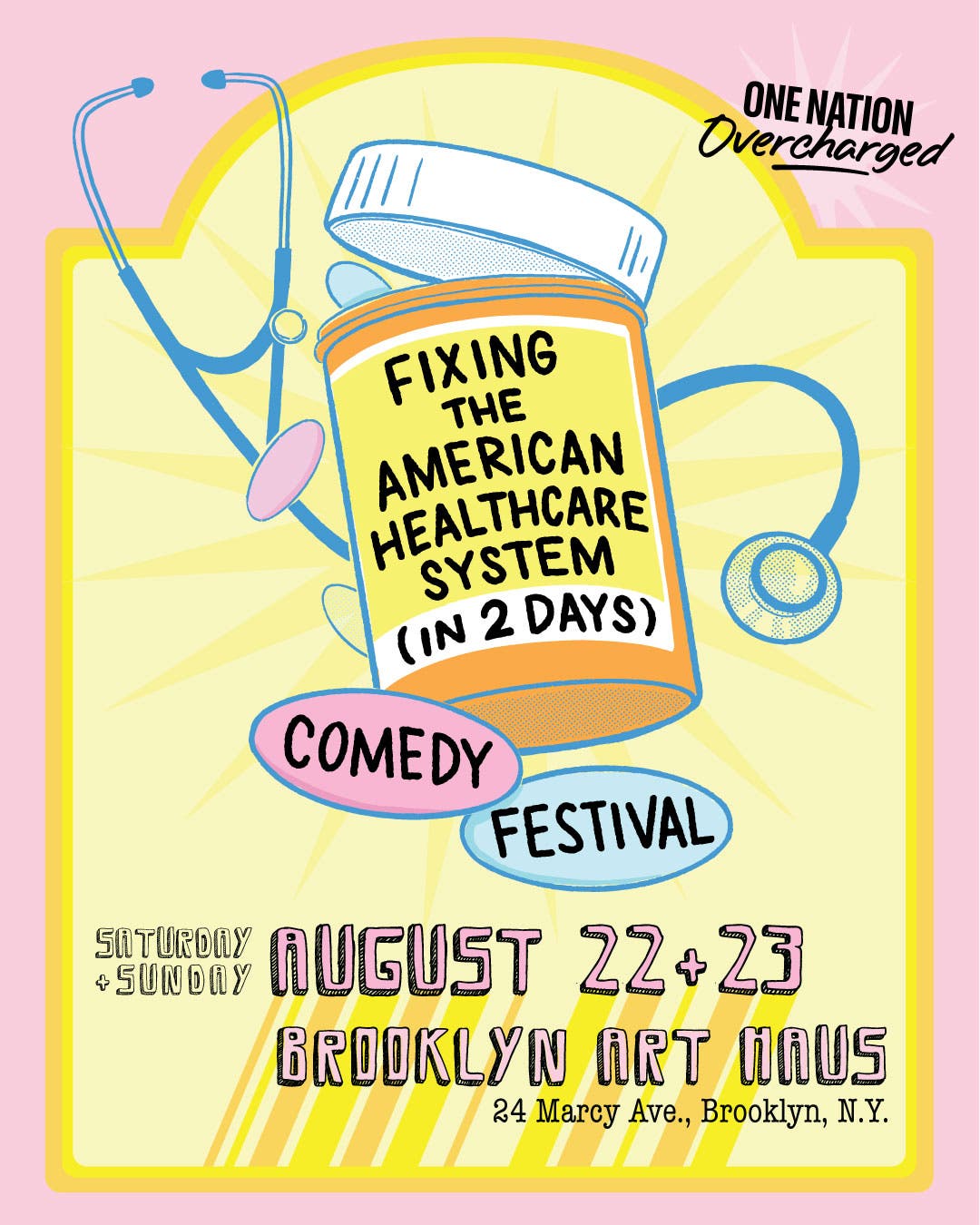 The Broken American Healthcare Variety Show x One Nation, Overcharged