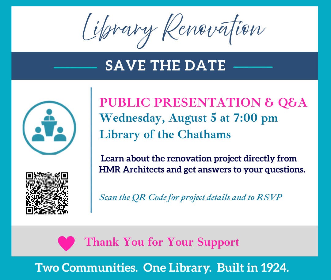 Library Renovation Public Presentation and Q&A 