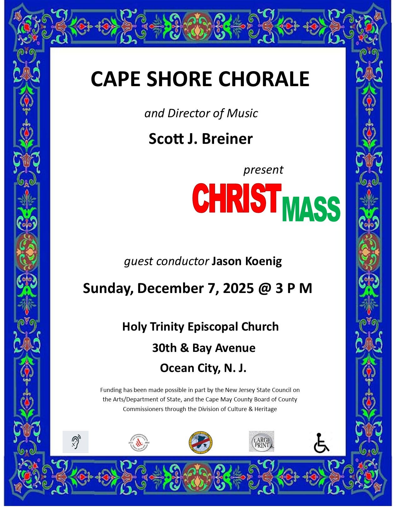 Cape Shore Chorale Christmas Concert