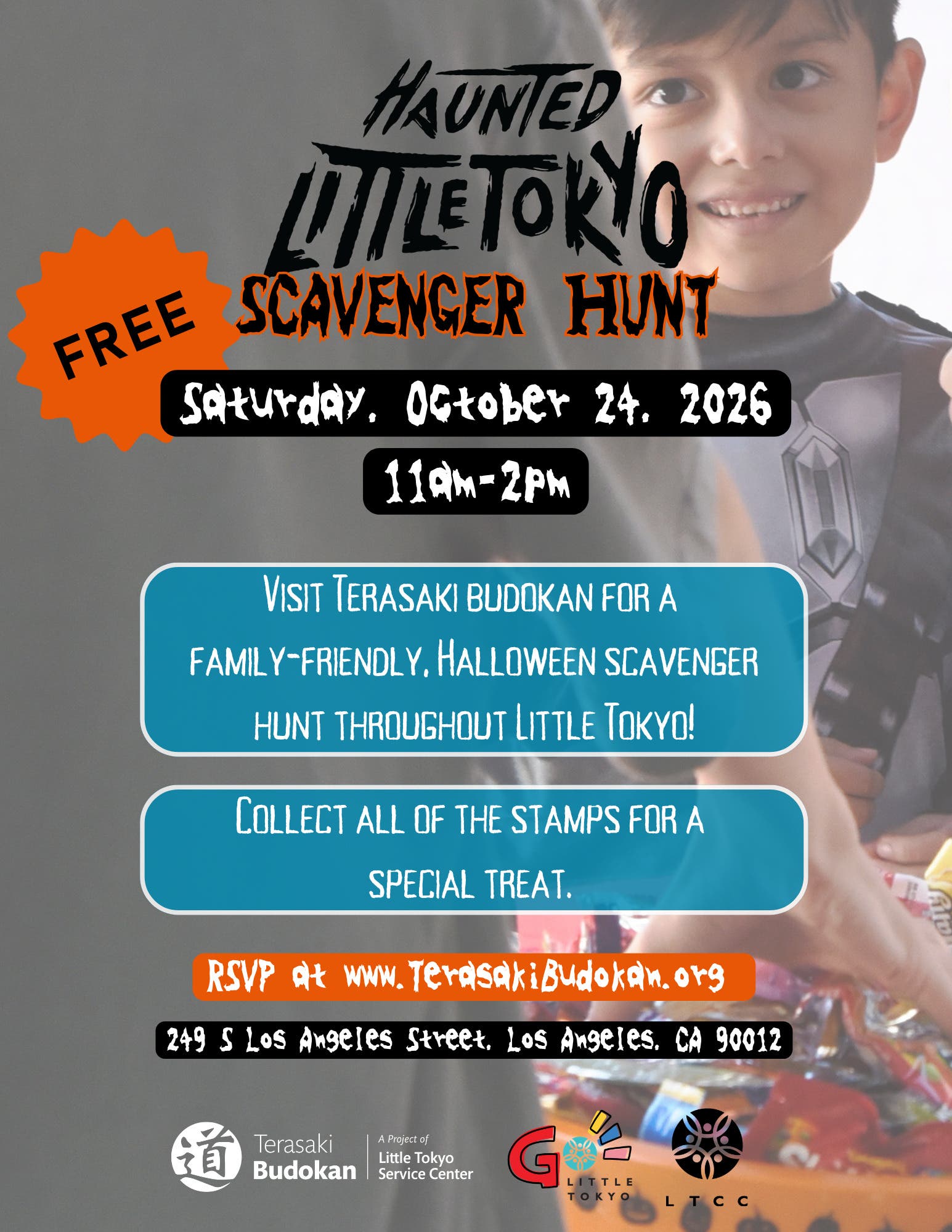 Haunted Little Tokyo Scavenger Hunt