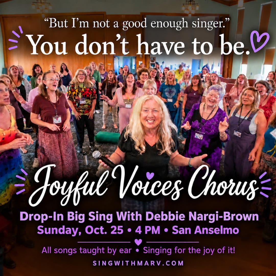 Drop-In Big Sing with Debbie Nargi-Brown