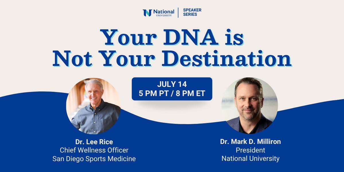 NU Speaker Series: Your DNA is Not Your Destination