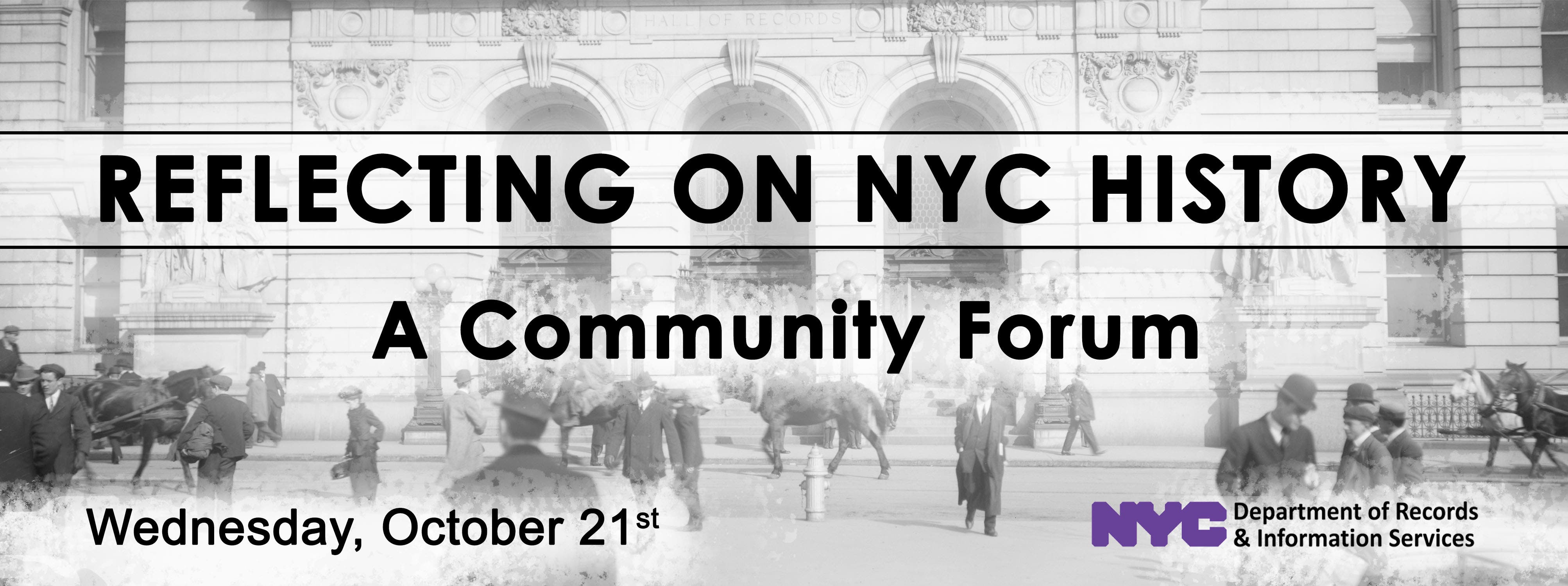 Reflecting on NYC History: A Community Forum