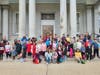 Our 4th Grade students on a field trip to the New Hampshire State House.