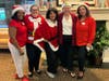 Associates joined in the fun with festive outfits for Christmas in July!