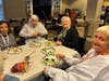 Residents enjoy decorating cookies with loved ones! 