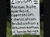 Sign on lawn in Pleasantdale section
