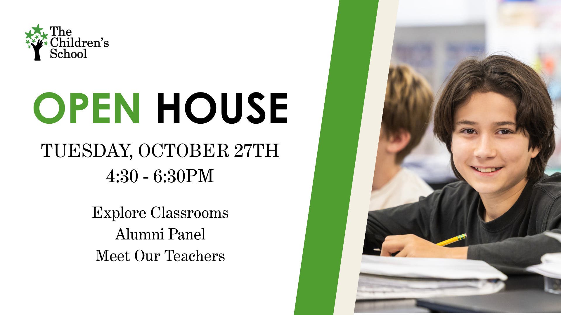 Open House at The Children's School